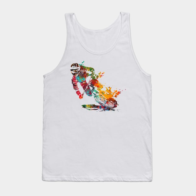 Motocross Dirt Bike Tank Top by erzebeth